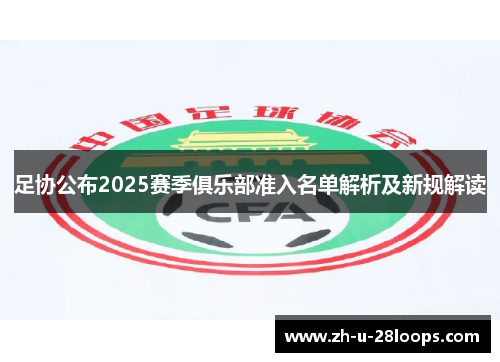 足协公布2025赛季俱乐部准入名单解析及新规解读